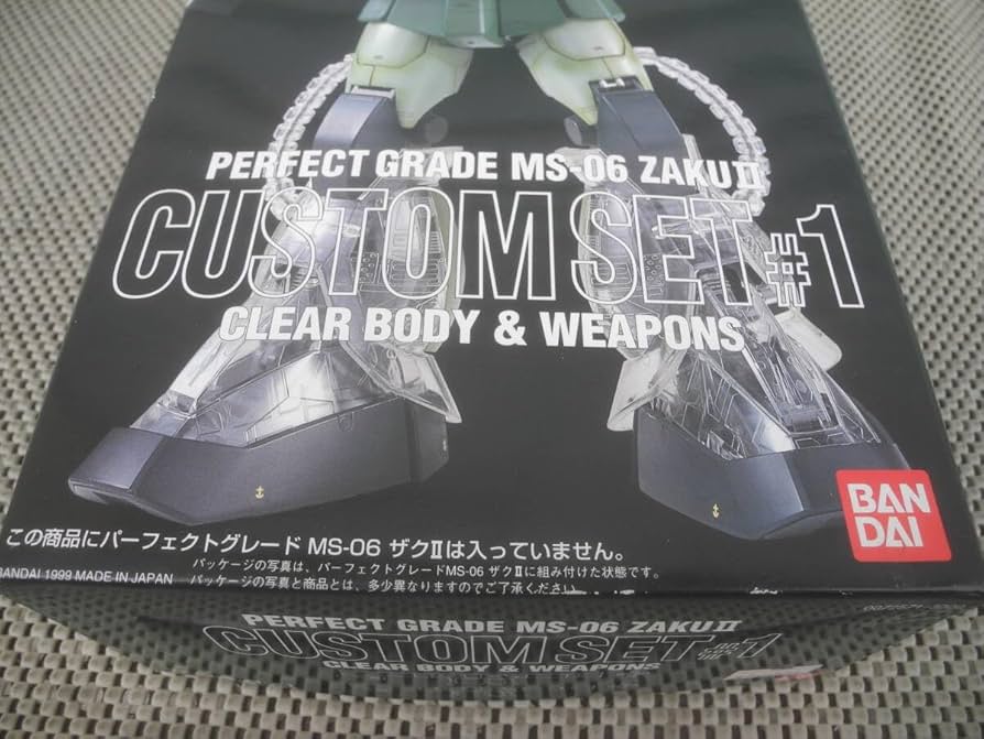 Amazon | 1/60 PG パーフェクトグレード ザク カスタムセット＃1